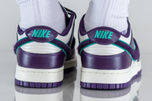 Giay Nike Dunk Low 'Chenille Swoosh Grand Purple' DQ7683-100