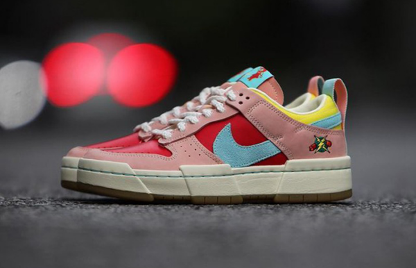 Giày Nike Wmns Dunk Low Disrupt 'Chinese New Year Firecracker' DD8478-641 - Ảnh 4