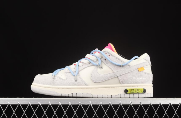 Giày Nike Off-White x Dunk Low 'Lot 38 Of 50' DJ0950-113 - Ảnh 3
