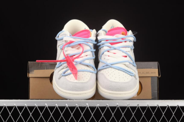 Giày Nike Off-White x Dunk Low 'Lot 38 Of 50' DJ0950-113 - Ảnh 5