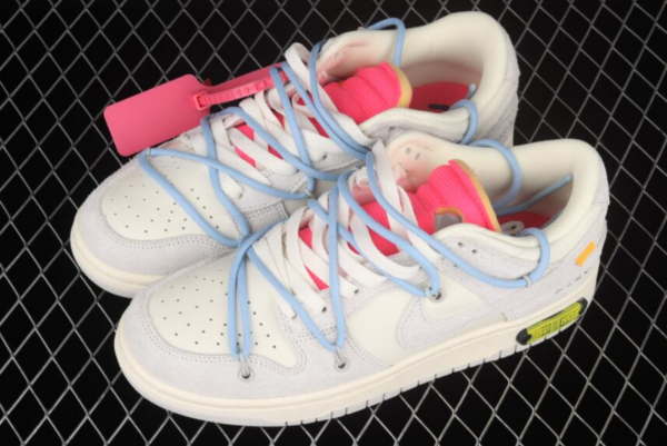 Giày Nike Off-White x Dunk Low 'Lot 38 Of 50' DJ0950-113 - Ảnh 6