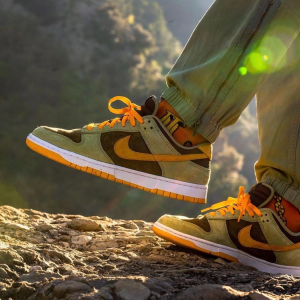Giày Nike Dunk Low 'Dusty Olive' DH5360-300 - Ảnh 3