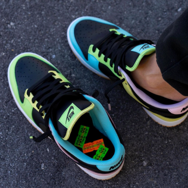 Giày Nike Dunk Low SE ‘Free.99 Black’ DH0952-001 - Ảnh 2