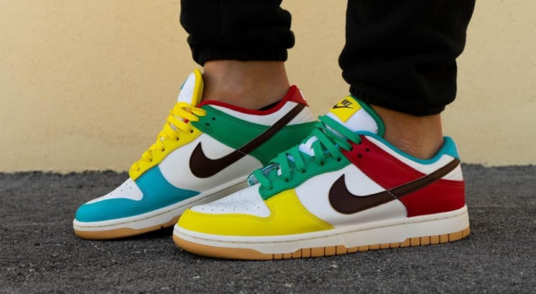 Giày Nike Dunk Low SE 'Free.99 White' DH0952-100 - Ảnh 4