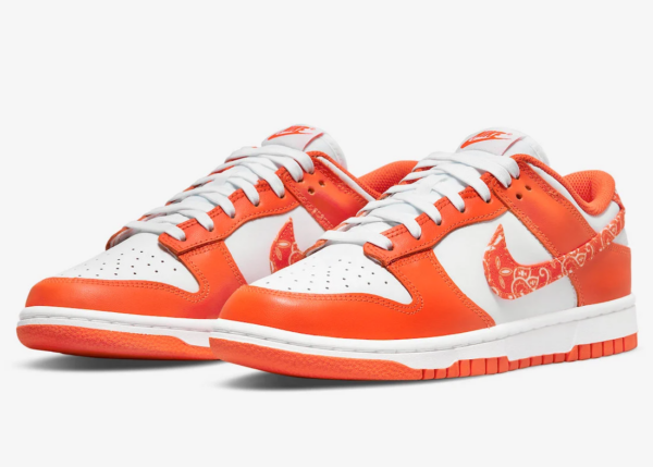 Giày Nike Dunk Low Essential 'Paisley Pack Orange' DH4401-103 - Ảnh 7