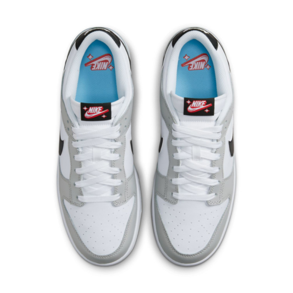 Giày Nike Dunk Low Retro SE Jackpot 'Grey Fog' DR9654-001 - Ảnh 12