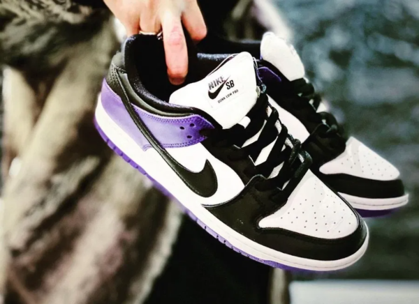 Giày Nike Dunk Low SB 'Court Purple' BQ6817-500 - Ảnh 3