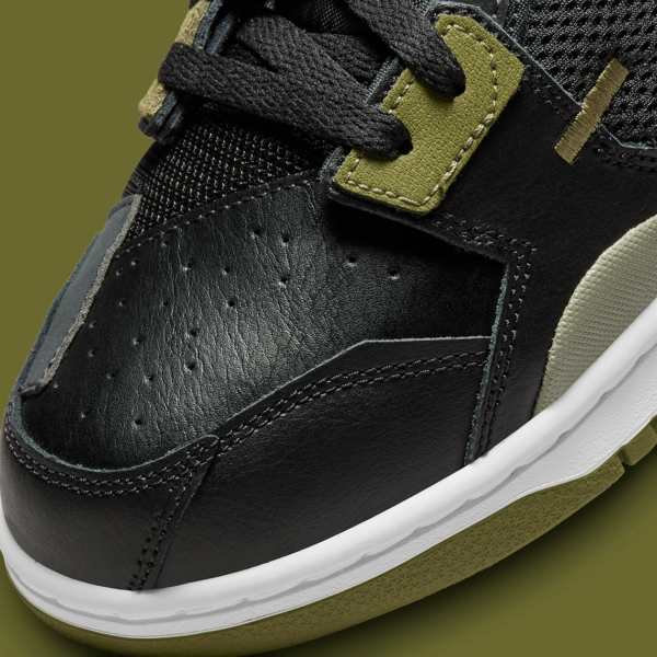 Giày Nike Dunk Low Scrap 'Black Olive' DM0128-001 - Ảnh 4