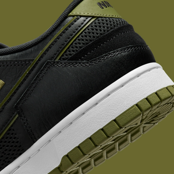 Giày Nike Dunk Low Scrap 'Black Olive' DM0128-001 - Ảnh 5