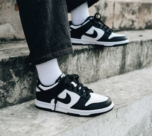 Giày Nike Dunk Low White Black 2021 DD1503-101 - Ảnh 4
