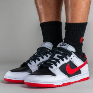 Giay Nike Dunk Low 'White Black Red' FD9762-061
