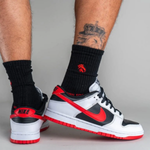 Giay Nike Dunk Low 'White Black Red' FD9762-061