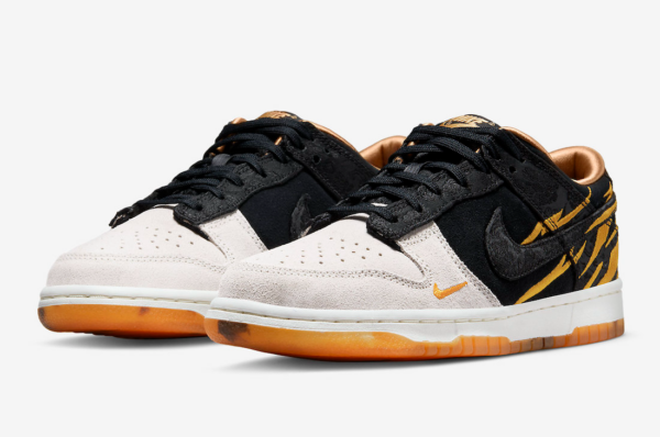 Giày Nike Dunk Low GS 'God Of Wealth' DQ5351-001 - Ảnh 7