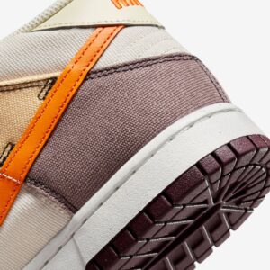 Giay Nike Dunk Mid 'Coconut Milk Plum Orange' DV0830-101