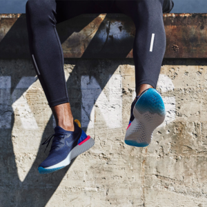 Alternative view of Giày Nike Epic React Flyknit 'College Navy' AQ0067-400