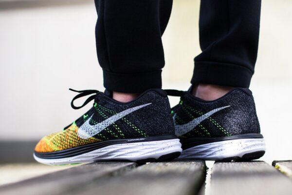 Giày Nike Flyknit Lunar 3 Orange Toe 698181-007 - Ảnh 5