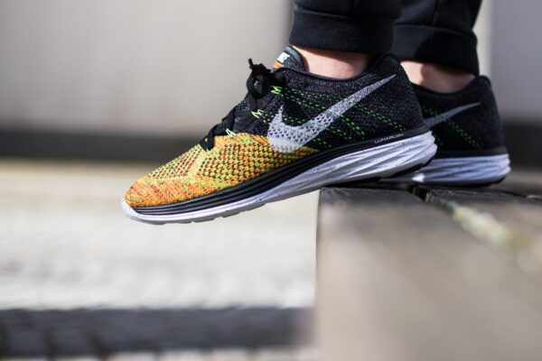 Giày Nike Flyknit Lunar 3 Orange Toe 698181-007 - Ảnh 3