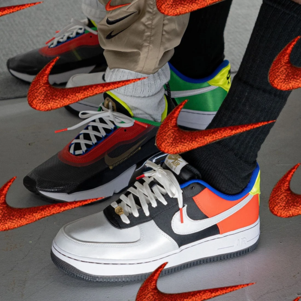 Giày Nike Air Force 1 Low 'Olympic' DA1345-014 - Ảnh 4