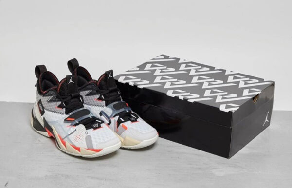 Giày Nike Jordan Why Not Zer0.3 White Bright Crimson Black CD3003-101 - Ảnh 6