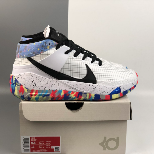 Giày Nike KD 13 EP 'Multi-Color Smoke Grey' CI9949-900 - Ảnh 3