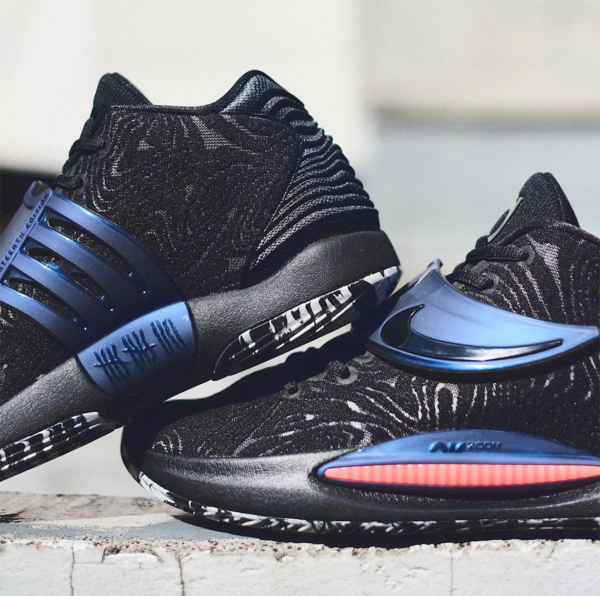 Giày Nike KD 14 EP 'Black Laser Crimson' DC9380-001 - Ảnh 3