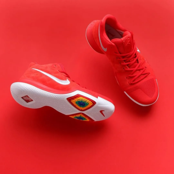 Giày Nike Kyrie 3 GS 'University Red' 859466-601 - Ảnh 3