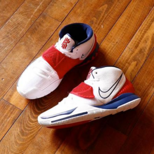 Alternative view of Giày Nike Kyrie 6 EP 'USA White' BQ4631-102