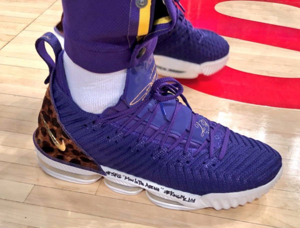 Giày Nike LeBron 16 'King Court Purple' AO2588-500 - Ảnh 4