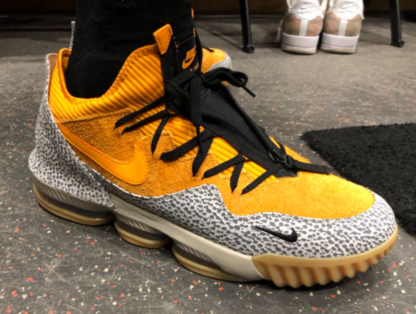Giày Nike LeBron 16 Low Atmos Safari CD9471-800 - Ảnh 9