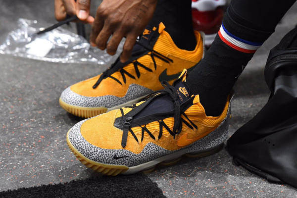 Giày Nike LeBron 16 Low Atmos Safari CD9471-800 - Ảnh 8