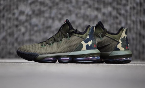 Giày Nike LeBron 16 Low 'Camo' CI2668-300 - Ảnh 10