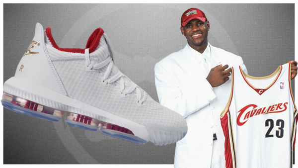 Giày Nike LeBron 16 Low 'Draft Night' CI2668-100 - Ảnh 6
