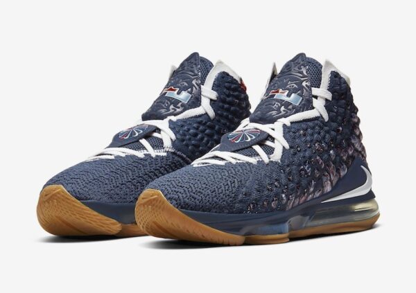 Giày Nike LeBron 17 'College Navy' CD5056-400 - Ảnh 8