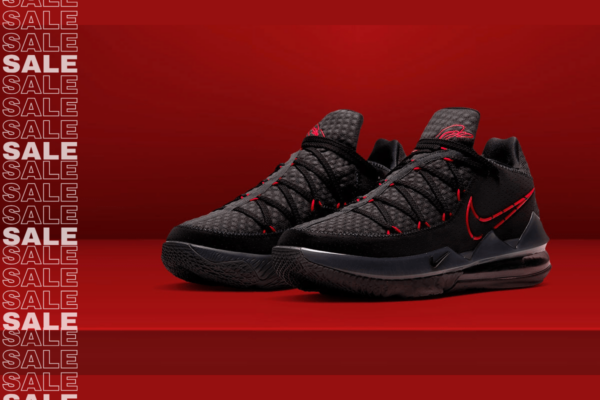 Giày Nike LeBron 17 Low 'Bred' CD5007-001 - Ảnh 7