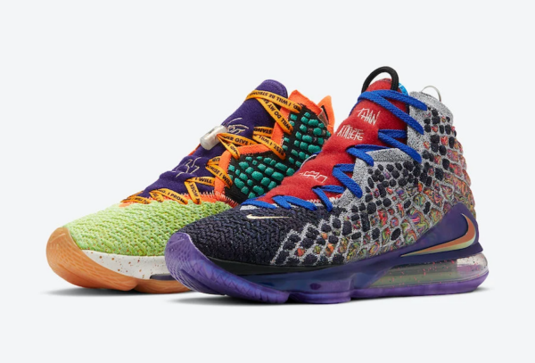 Giày Nike LeBron 17 EP 'What The' CV8080-900 - Ảnh 12