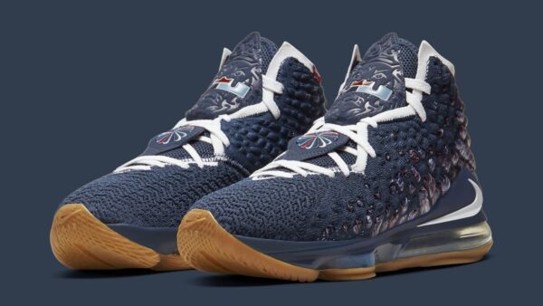 Giày Nike LeBron 17 'College Navy' CD5056-400 - Ảnh 6