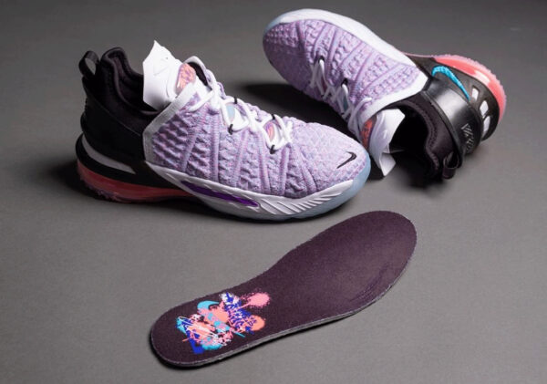 Giày Nike LeBron 18 Graffiti CQ9283-900 - Ảnh 7