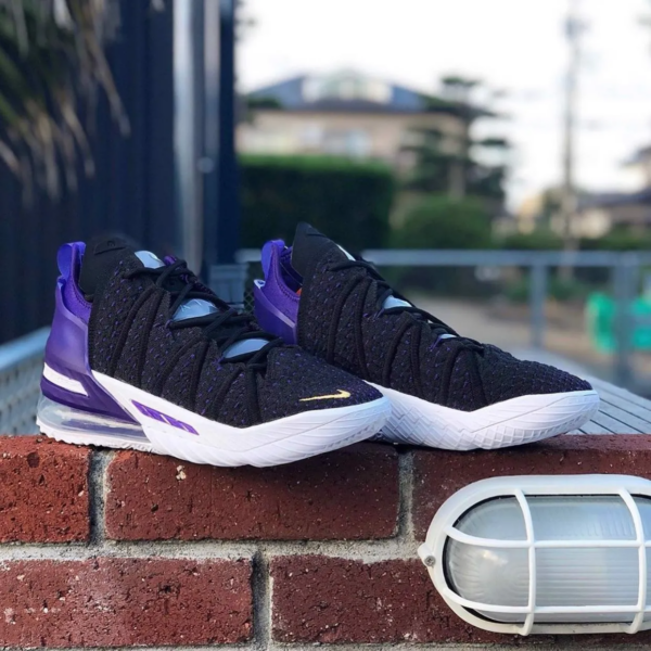 Giày Nike LeBron 18 'Lakers' CQ9283-004 - Ảnh 2