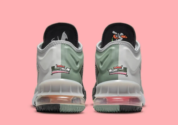 Giày Nike Space Jam x LeBron 18 Low GS 'Bugs x Marvin' DJ3760-005 - Ảnh 7