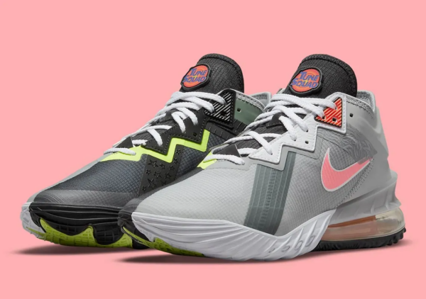 Giày Nike Space Jam x LeBron 18 Low GS 'Bugs x Marvin' DJ3760-005 - Ảnh 8