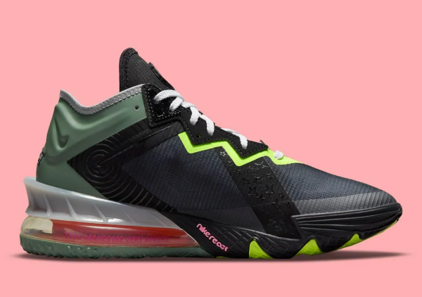 Giày Nike Space Jam x LeBron 18 Low GS 'Bugs x Marvin' DJ3760-005 - Ảnh 4