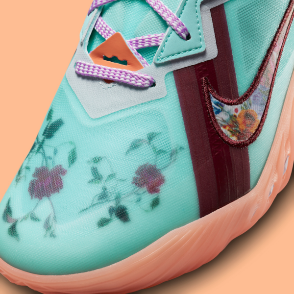 Giày Nike Mimi Plange x LeBron 18 Low GS 'Daughters' DN4177-400 - Ảnh 7