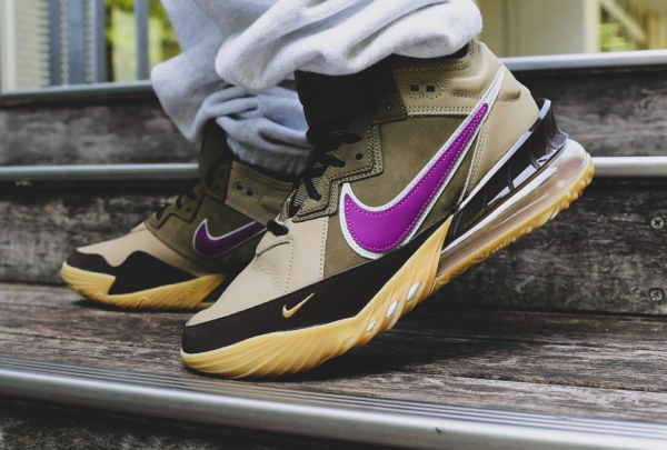 Giày Nike atmos x LeBron 18 Low 'Viotech' CW3153-200 - Ảnh 5