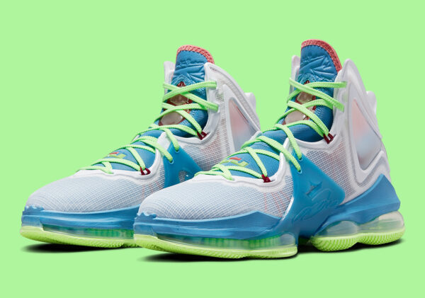 Giày Nike LeBron 19 'Blue Pomegranate' DC9339-400 - Ảnh 7