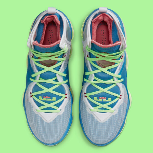 Giày Nike LeBron 19 'Blue Pomegranate' DC9339-400 - Ảnh 5