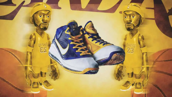 Giày Nike LeBron 7 GS QS 'Media Day' DA3203-500 - Ảnh 7