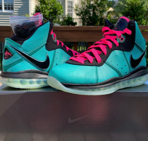 Giày Nike LeBron 8 Retro 'South Beach' 2021 CZ0328-400 - Ảnh 4