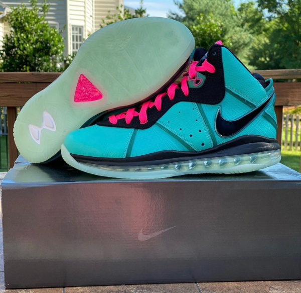Giày Nike LeBron 8 Retro 'South Beach' 2021 CZ0328-400 - Ảnh 5
