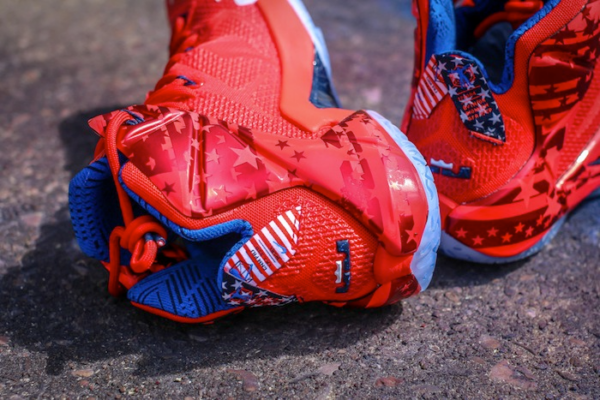 Giày Nike LeBron 12 'USA' 684593-616 - Ảnh 3
