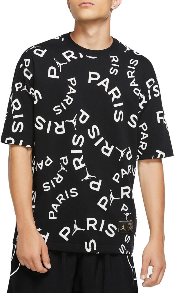 Áo Nike Jordan Paris PSG T Shirt Black CK9787-010 - Ảnh 4